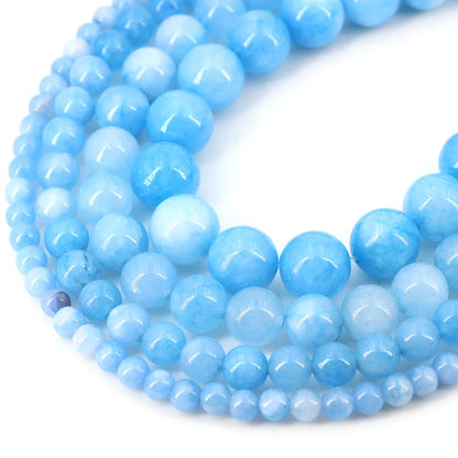 Natural Stone Beads for Jewellery Making – Blue Tiger Eye, Amethyst & Rose Quartz | 4/6/8/10mm