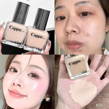Liquid Foundation Concealer Cream Oil Control Long Lasting Moisturizing Brighten Full Coverage Black Eyes Acne Makeup Cosmetics