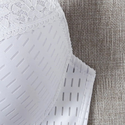 Beauwear Plus Size Minimizer Bra – Full Cup No-Padding Brassiere with Convertible Straps (C–E Cup, 42–48 Band)