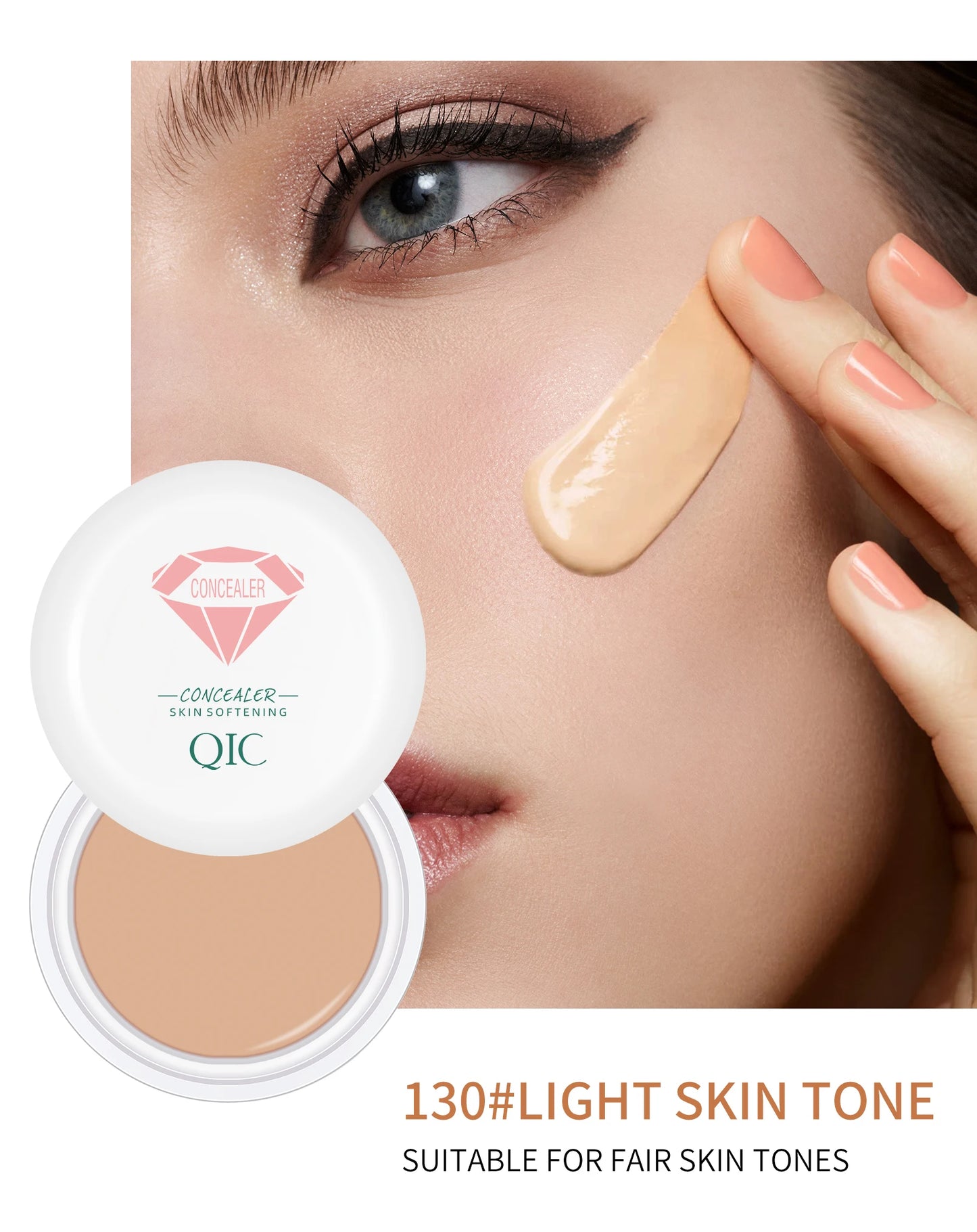 High Coverage Concealer - Waterproof Foundation BB Cream for Dark Circles & Blemishes - Shello's Creative Boutique