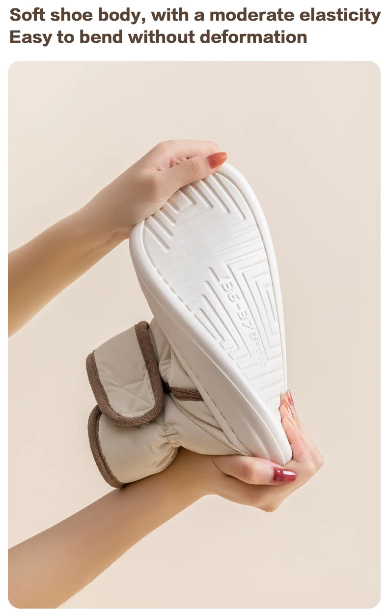 Unisex Winter Snow Boots - Waterproof Plush Anti-Slip Cotton Boots - Shello's Creative Boutique