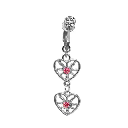 Non-Piercing Belly Button Ring – Cat, Dragon & Butterfly Styles