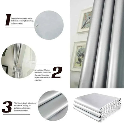Premium Blackout Curtains with Thermal Insulation & Waterproof Coating - Shello's Creative Boutique