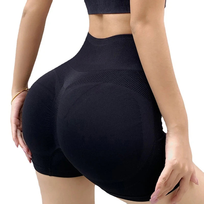 Women's High-Waisted Gym Shorts