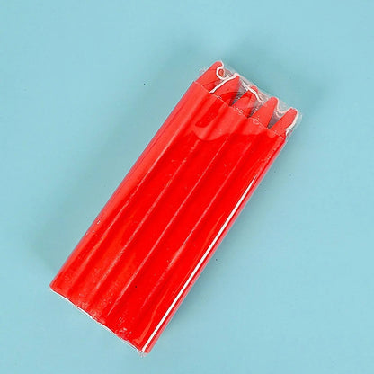 Long Burning Emergency Candles 10pcs Set - Smokeless Survival Candles for Power Outages - Shello's Creative Boutique