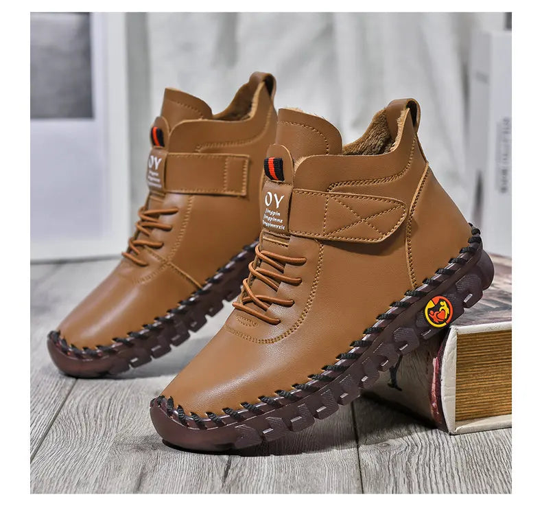 Cushioned Leather Flat Loafers – Comfortable Driving Shoes for Women - Shello's Creative Boutique