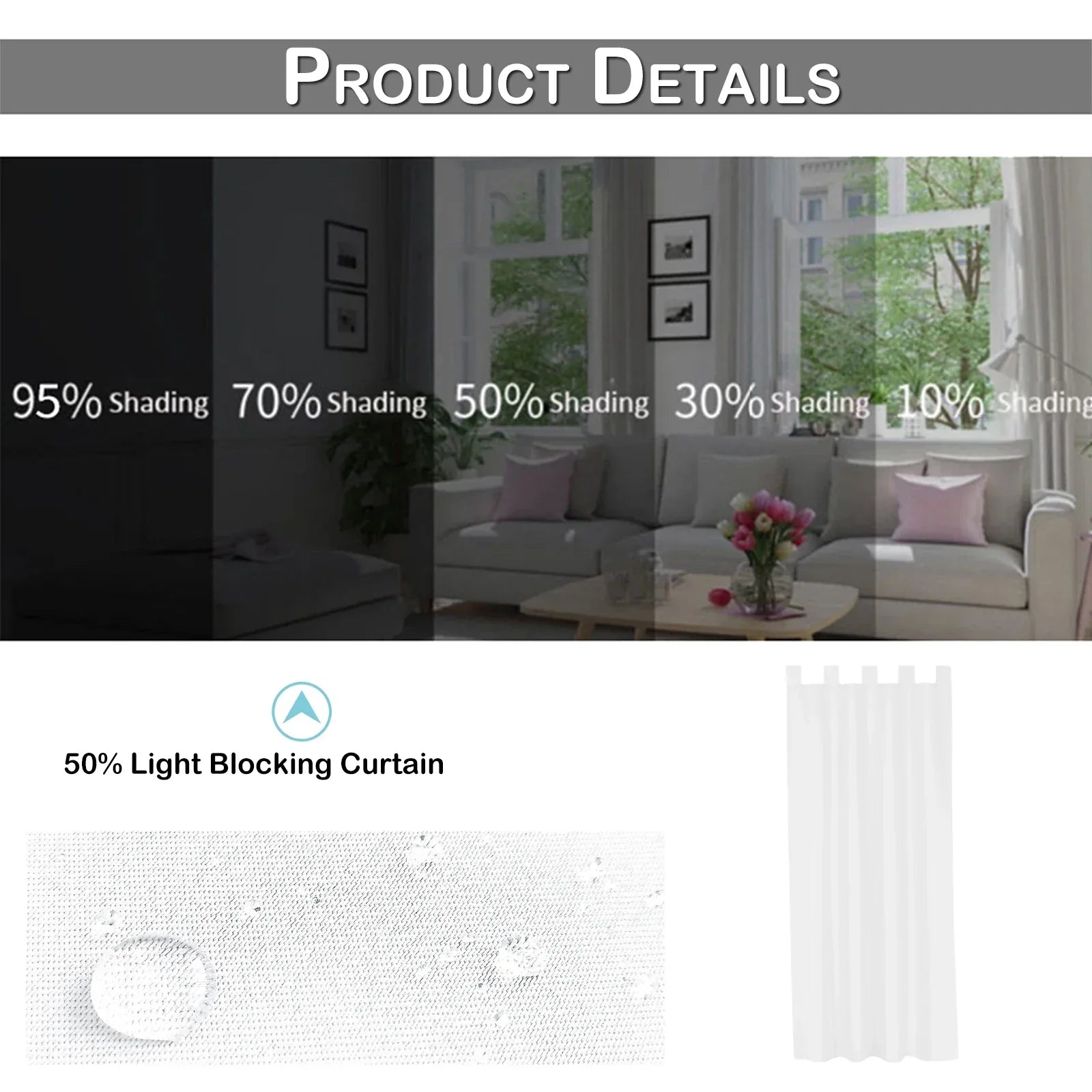 Outdoor Blackout Curtains – Waterproof Patio Drapes - Shello's Creative Boutique