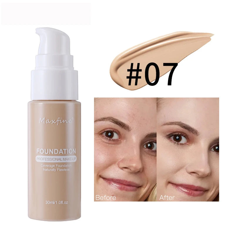 Liquid Foundation – 12 Numbered Options