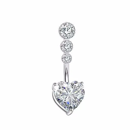 Pink Stainless Steel Belly Button Ring – Animal & Butterfly Styles