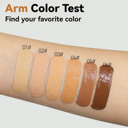 Face Foundation Cream Oil-Control Matte BBCream Waterproof Lasting Concealer Liquid Full Coverage Matte Base Professional Makeup - Shello's Creative Boutique