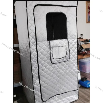 Full Body Steam Sauna Tent – 1-Person Home Spa, 3L Steamer with Remote Control & Timer