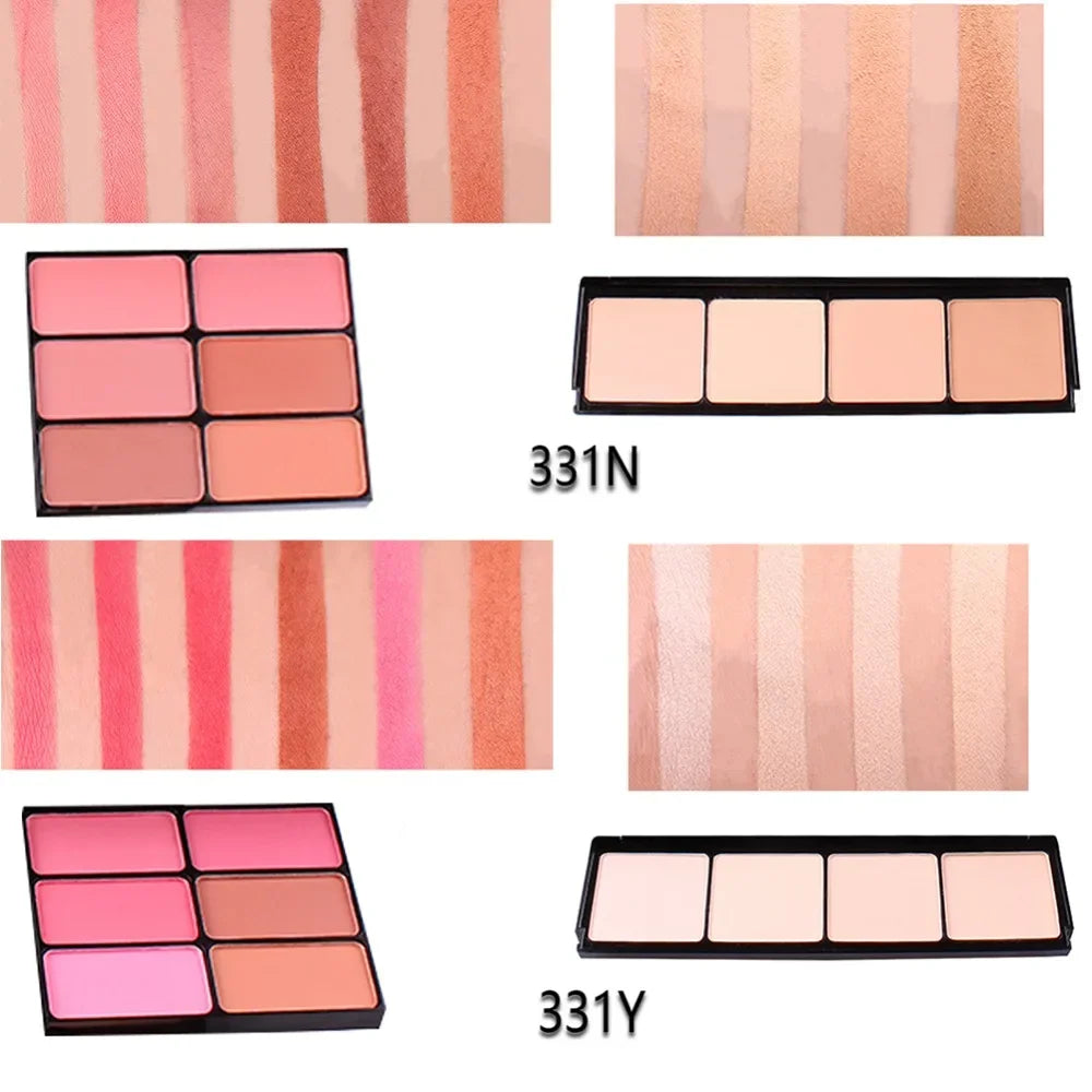 MISS ROSE Makeup Set Box Professional Eyeshadow Lip Gloss Stick Foundation Blush Powder Makeup Kit Maquiagem Cosmetics - Shello's Creative Boutique