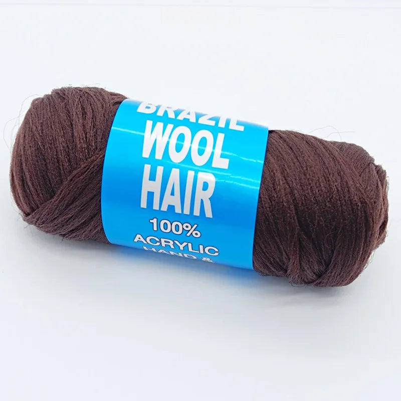 Afro Brazilian Wool Hair - African Dreadlock Braid Yarn for Extensions - Shello's Creative Boutique