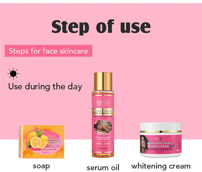 AILKE Women Skin Glowing Body Lotion, Moisturizing, Brightening, Nourishing, Smoothing Skin Cream, With Niacinamide - Shello's Creative Boutique