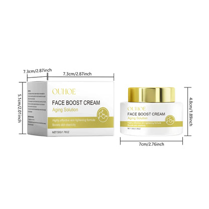 OUHOE Deep Hydration Collagen Boost Face Cream – 50g | Nourish, Firm & Brighten - Shello's Creative Boutique