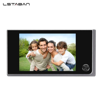 3.5 Inch LCD HD Door Peephole Camera with 120° Wide Angle & 2MP CMOS Sensor