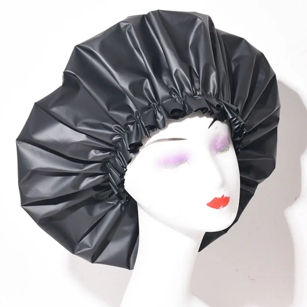 Large Adjustable Shower Cap - Waterproof for Dreadlocks, Braids & Long Hair - Shello's Creative Boutique