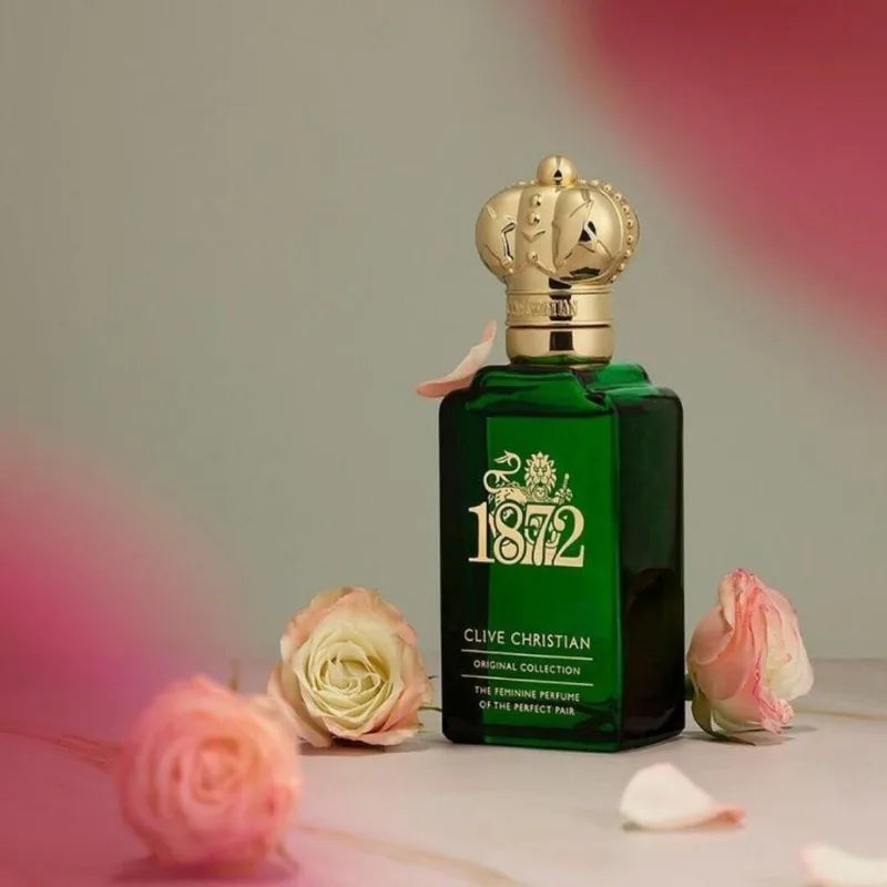Clive Christian Amberwood Fresh Unisex Perfume 50ml – Long Lasting Elegant Fragrance with Jasmine Rose Sandalwood Amber Musk - Shello's Creative Boutique