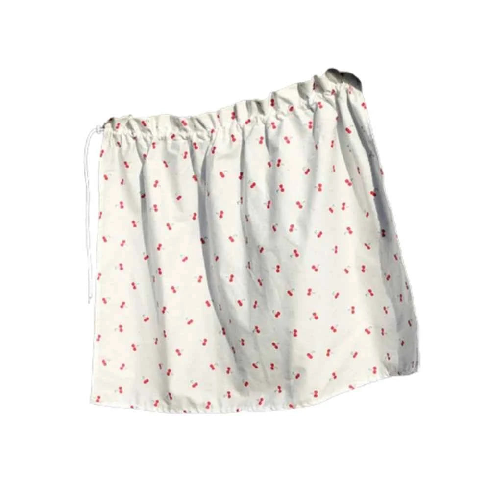 Suction Cup Car Curtains Cute Cartoon Animal/Floral Sunshade Curtain UV Protection Cotton Car Window Cover Car Interior