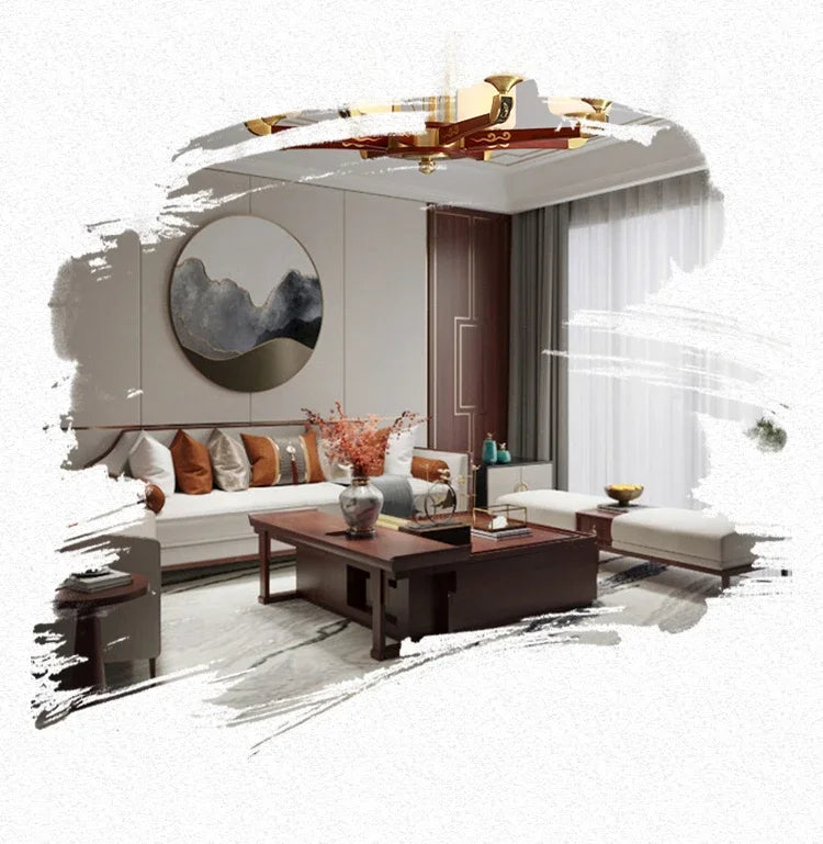 Embroidered Modern Velvet Blackout Curtains - Custom Classic Shading Drapes for Living Room & Bedroom