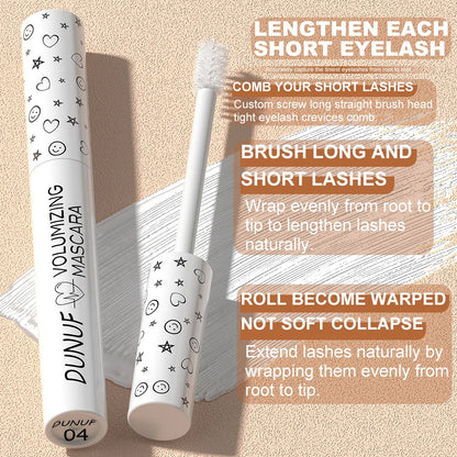 Colorful Curling Mascara Waterproof Fast Drying Eyelashes Extension Multicolor Lashes Makeup Lasting Waterproof White Mascara - Shello's Creative Boutique