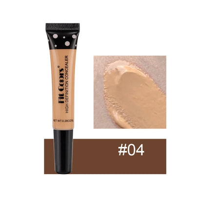 Nude Makeup Facial Foundation Waterproof Cover Blemish Base Fluid Concealer Oil Control Lasting Brighten Skin BB Cream Cosmetics - Shello's Creative Boutique
