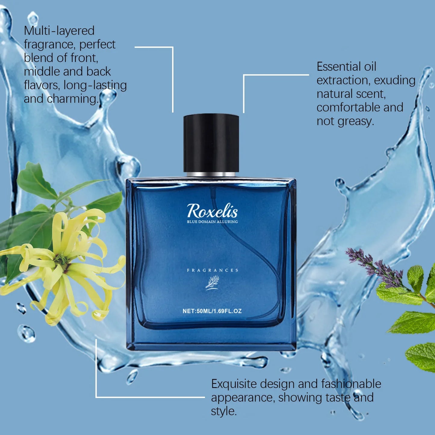 Cologne Perfume Spray Light Fragrance Fresh Increase Charm Lasting Attraction Sexual Flirting Pheromone Romantic Dating Perfume - Shello's Creative Boutique