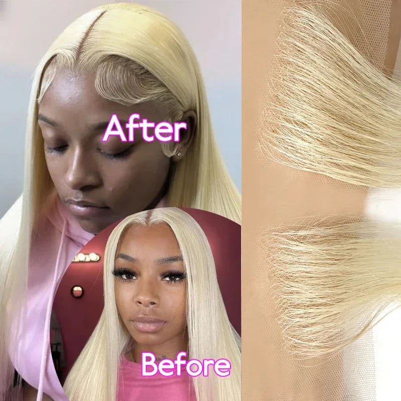 Handmade Baby Hair Lace Edges - 100% Remy Human Hair Wig Pieces for Natural Hairline - Shello's Creative Boutique