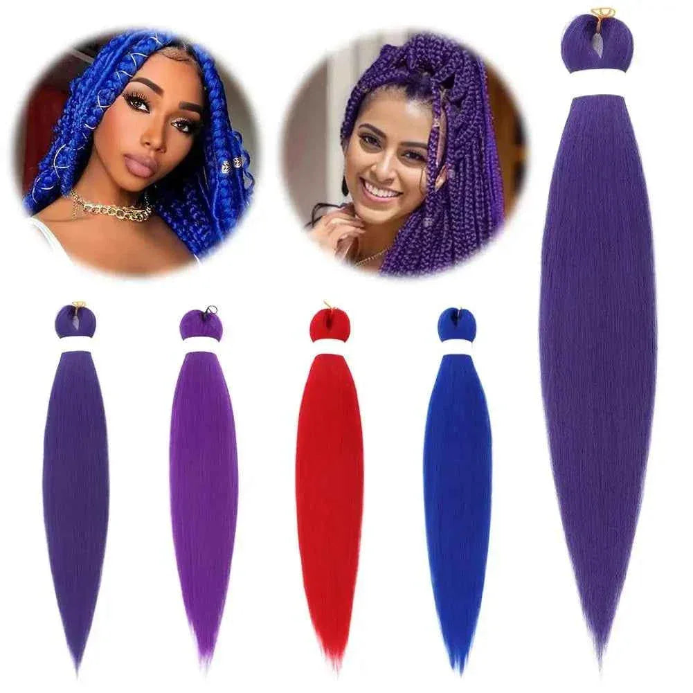 Pre-Stretched Braiding Hair 26" - Jumbo Braids Synthetic Hair for Crochet & Box Braids - Shello's Creative Boutique
