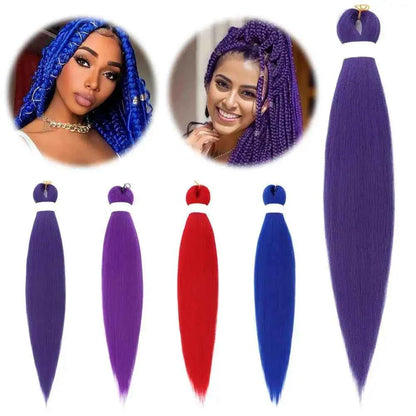 Pre-Stretched Braiding Hair 26" - Jumbo Braids Synthetic Hair for Crochet & Box Braids - Shello's Creative Boutique
