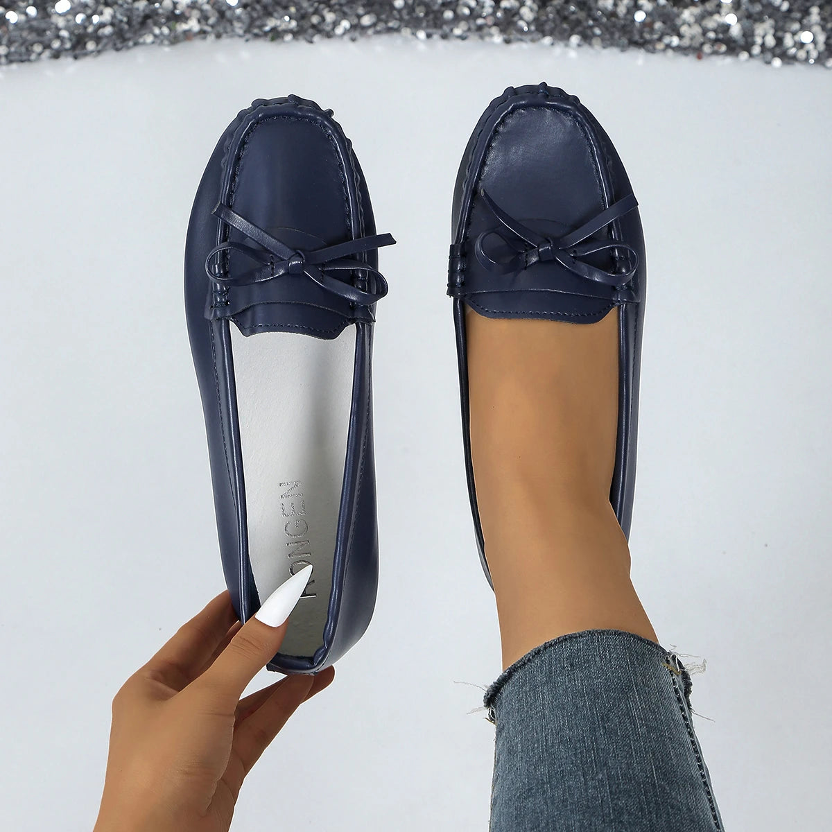 Ballet Flats - Classic Round Toe Loafers for Women - Shello's Creative Boutique