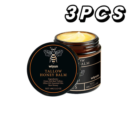 Tallow Honey Cream Glow Hydrating Skin Improve Elasticity Soft Bleaching Improve Dullness Firming Face Body Moisturizer Lotion - Shello's Creative Boutique