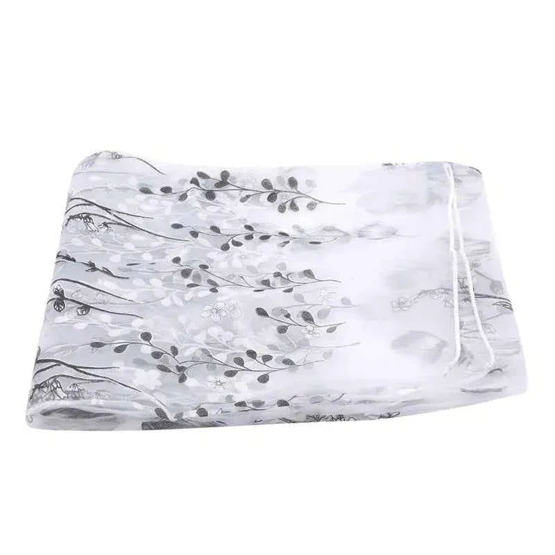 Beeinch Floral Tulle Curtains - Modern Sheer Window Panels for Living Room & Bedroom - Shello's Creative Boutique