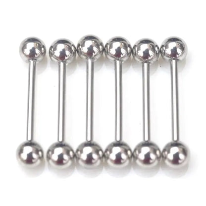 45/90-Piece Stainless Steel Body Piercing Jewellery Set
