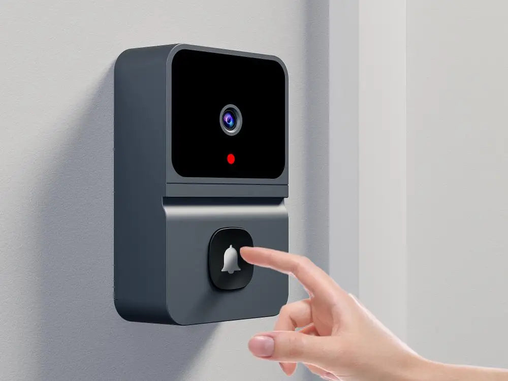 Wireless WiFi Outdoor Doorbell Camera with HD Video, Night Vision & Voice Change