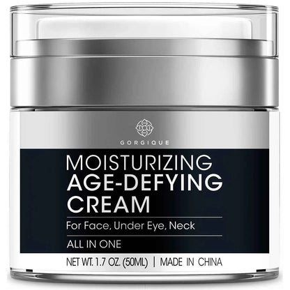 Face Moisturizer for Men Retinol Collagen Peptides Caffeine Hyaluronic Acid Anti Aging Cream