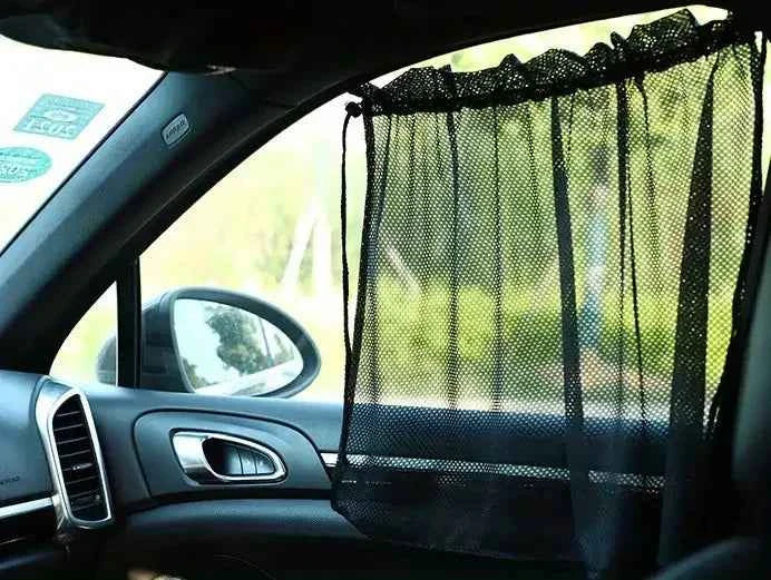 Summer Car Sunshade Curtains , Blocks UV Rays, Keeps Interior Cool, and Protects from Fading - Durable and Easy to Install