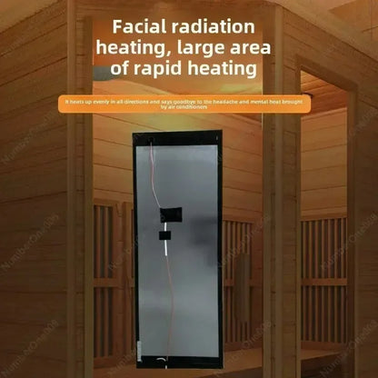 Far Infrared Carbon Crystal Heating Panel – Wall & Ceiling Sauna Heater, 110V/220V/240V