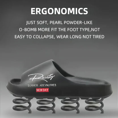 Men's Printed Summer Slippers