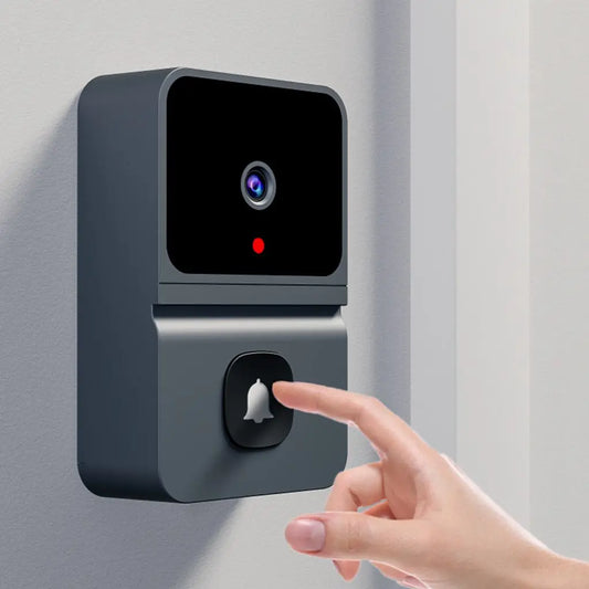 Wireless WiFi Outdoor Doorbell Camera with HD Video, Night Vision & Voice Change