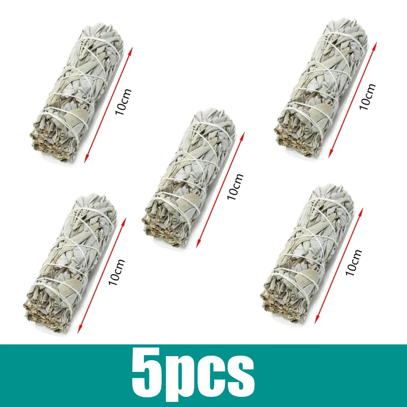 Natural White Sage Smudge Sticks - Home Purification & Energy Cleansing Bundles - Shello's Creative Boutique