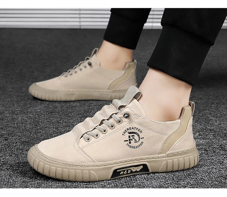 Men's Lace-Up Casual Shoes