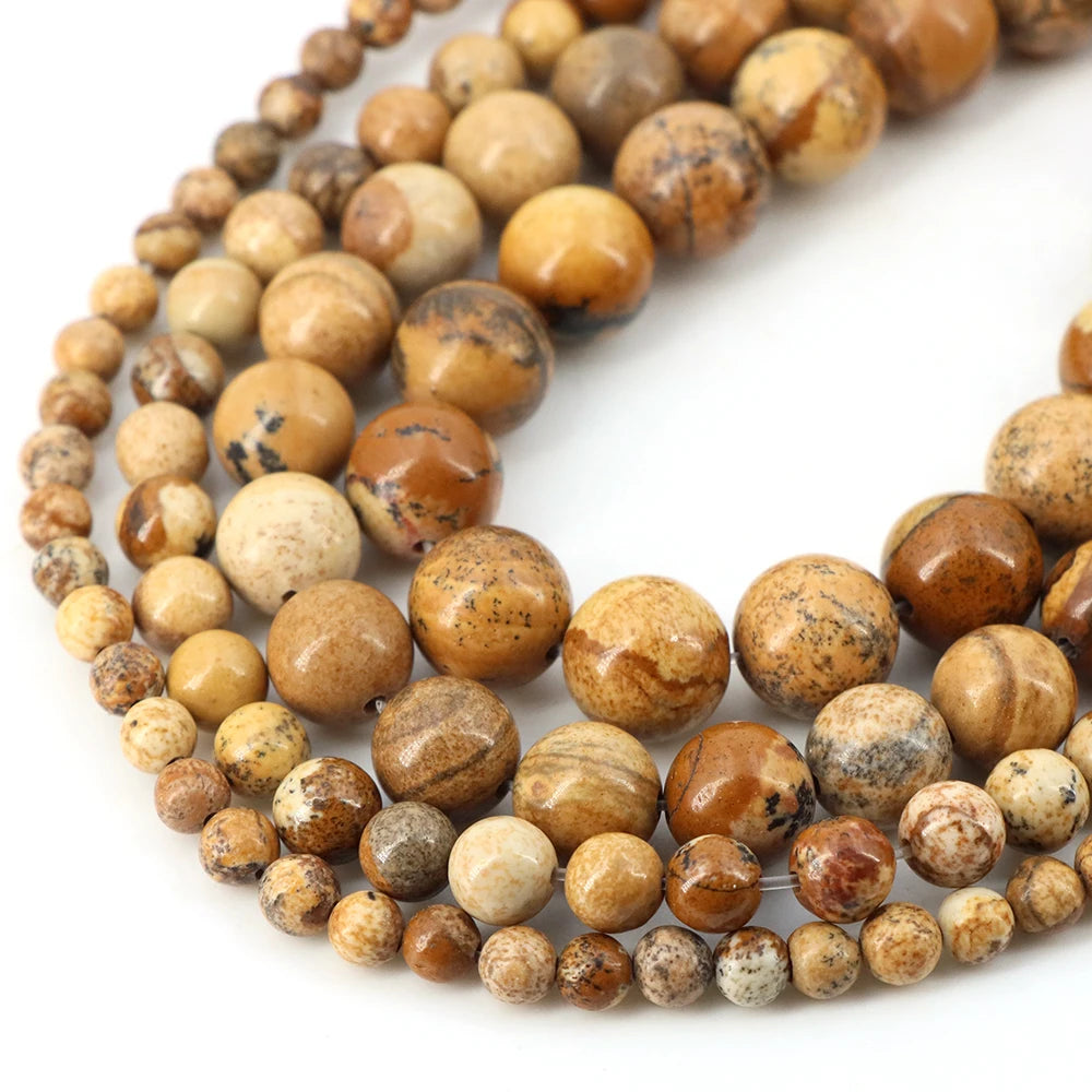 Natural Stone Beads for Jewellery Making – Blue Tiger Eye, Amethyst & Rose Quartz | 4/6/8/10mm