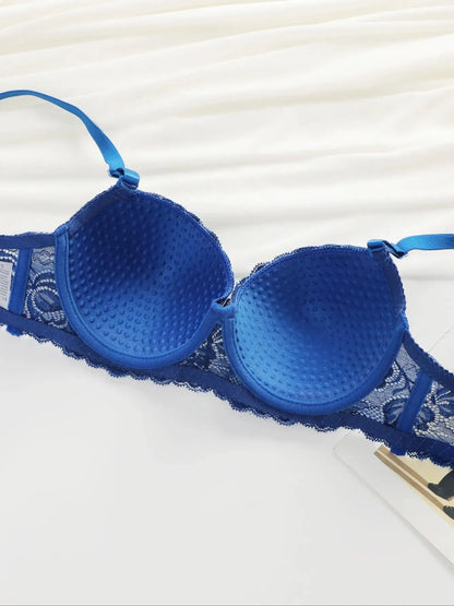 Beauty Back Lace Push-Up Bra & Panty Set – Sculpted Elegance by Viomisha