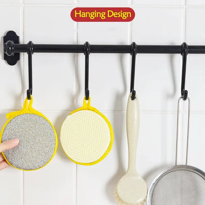 Double-Sided Dishwashing Sponges - Eco-Friendly Kitchen Cleaning