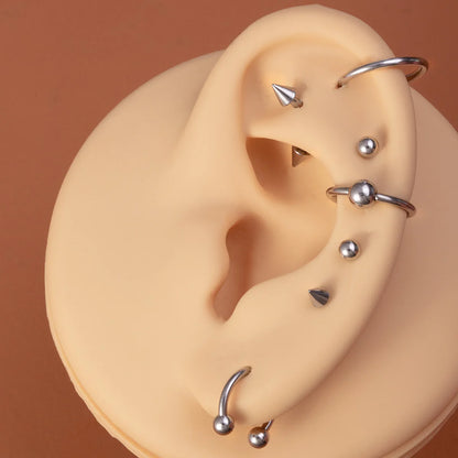 Body Piercing Jewellery Kit – Stainless Steel & Acrylic