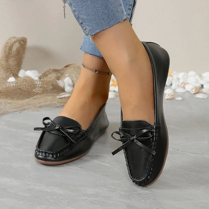 Ballet Flats - Classic Round Toe Loafers for Women - Shello's Creative Boutique
