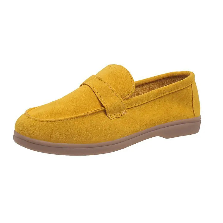 Women's Work Shoes - Comfortable Non-Slip Platform Flat Shoes Plus Size