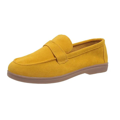 Women's Work Shoes - Comfortable Non-Slip Platform Flat Shoes Plus Size