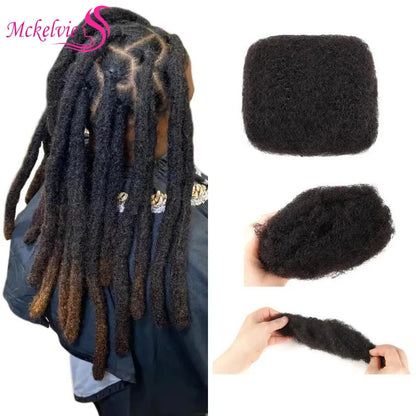 Afro Kinky Bulk 100% Human Hair Extensions Reggae Dirty Braids 8 Inches 30g/pc Brazilian Natural Crochet Hair Dreadlocks Shello's Creative Boutique